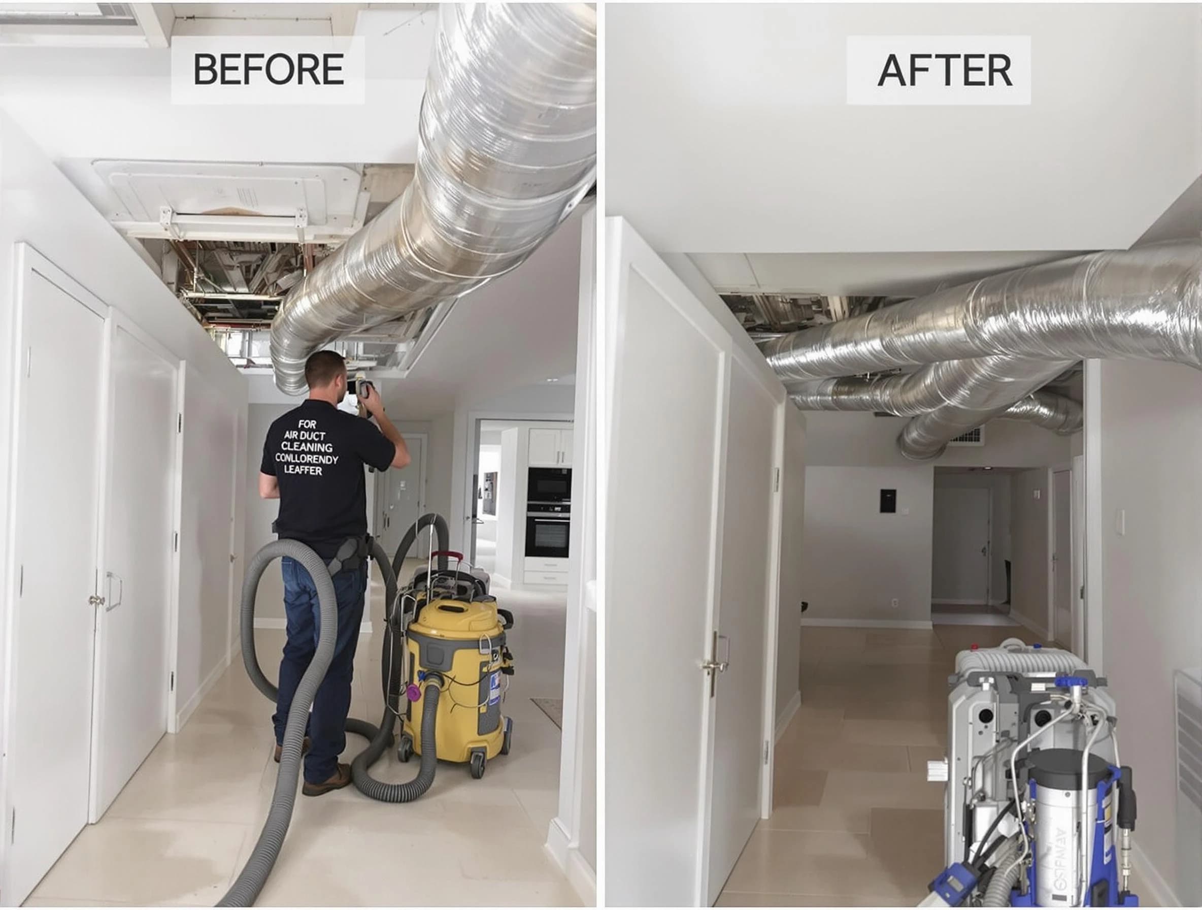 Commerce City Air Duct Cleaning professional performing thorough air duct cleaning in Commerce City