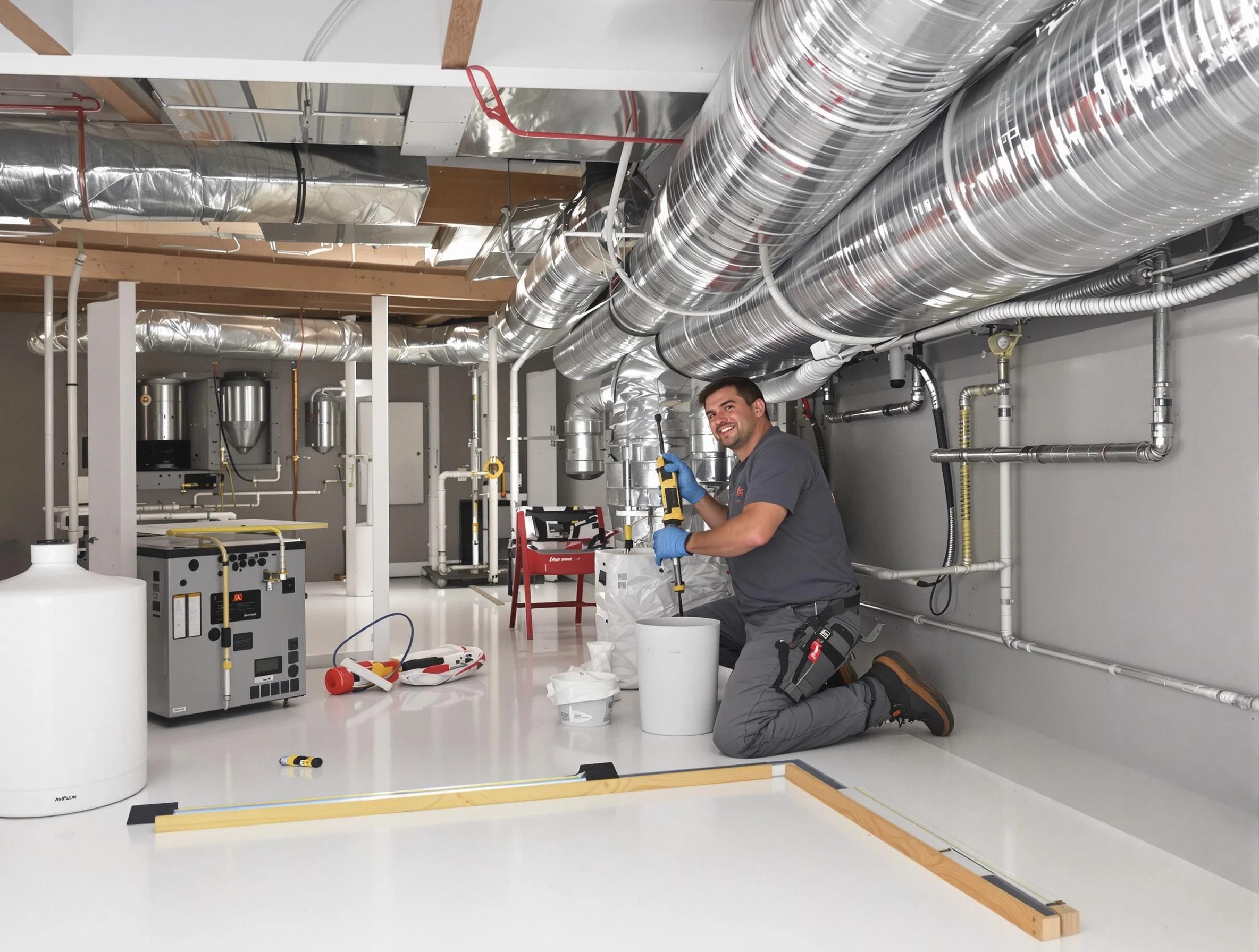 Professional duct sealing service by Commerce City Air Duct Cleaning in Commerce City
